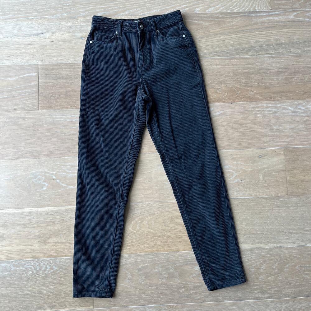 Urban Outfitters BDG Mom High Rise Corduroy Pants sz 6 Dark Gray